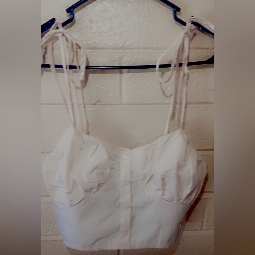Cute white Crop Top